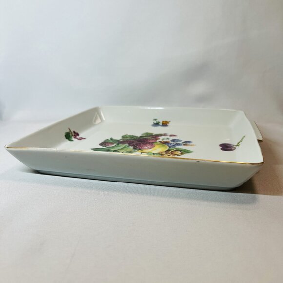 Israel Hotel Ware NAAMAN Vintage Ceramic Serving Tray 9 1/2” Square Dish - Picture 6 of 9